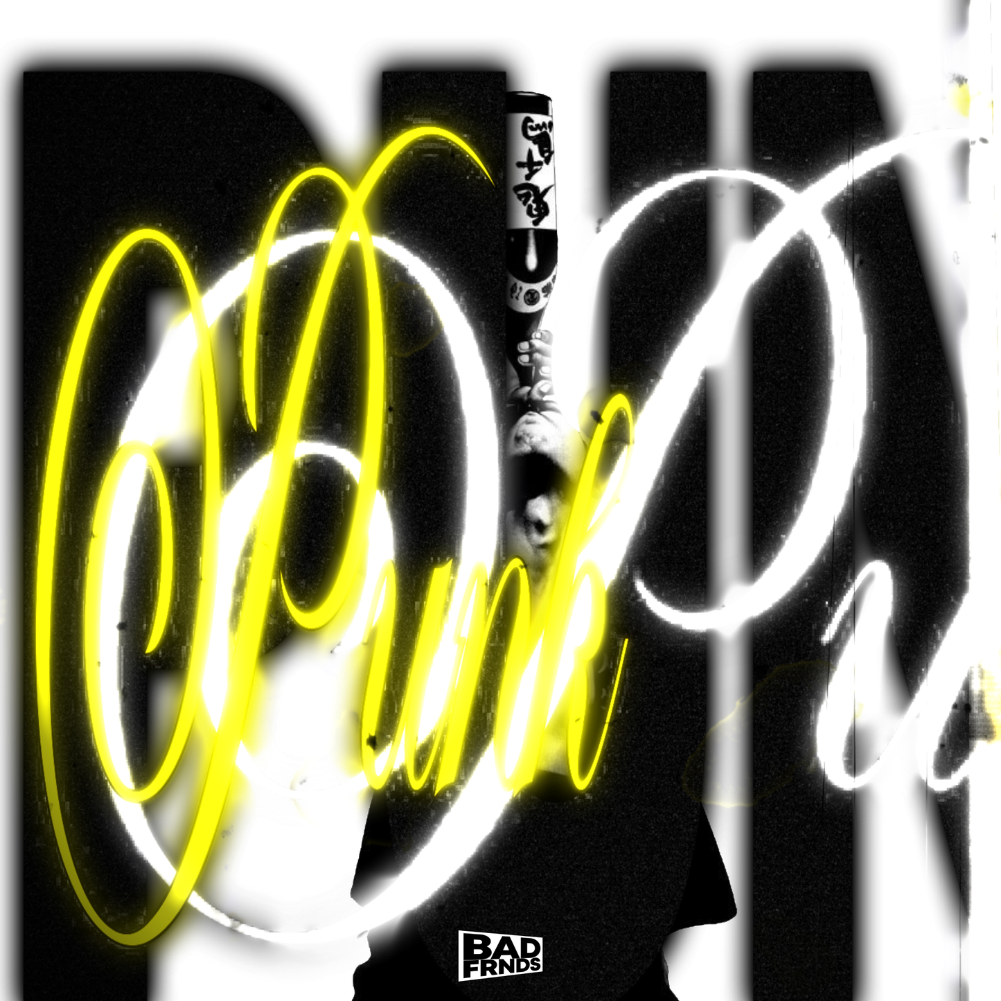 Bad Frnds Punk Drum Kit cover art featuring gritty underground design for producers